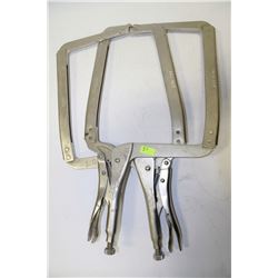 PAIR OF WELDING VICE GRIPS