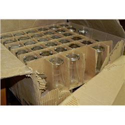 BOX OF RESTAURANT GLASSES