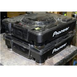 TWO PIONEER CD DJ MIXERS