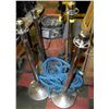 Image 1 : SET OF 4 ROPE DIVIDER POLES