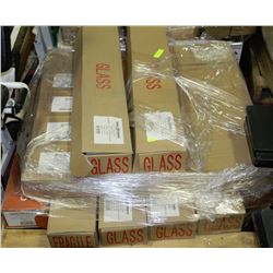 PALLET OF AUTUMN VIEW GLASS BALUSTERS