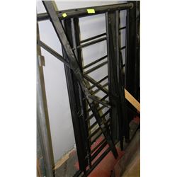 BLACK METAL DOUBLE SIZE BEDFRAME