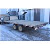 Image 2 : FALCAN FLAT DECK TRAILER WITH PULL OUT RAMP