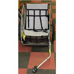 TWO SEAT BICYCLE TRAILER