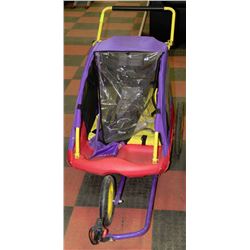 LITTLE TIKES TWO SEAT BICYCLE TRAILER/STROLLER