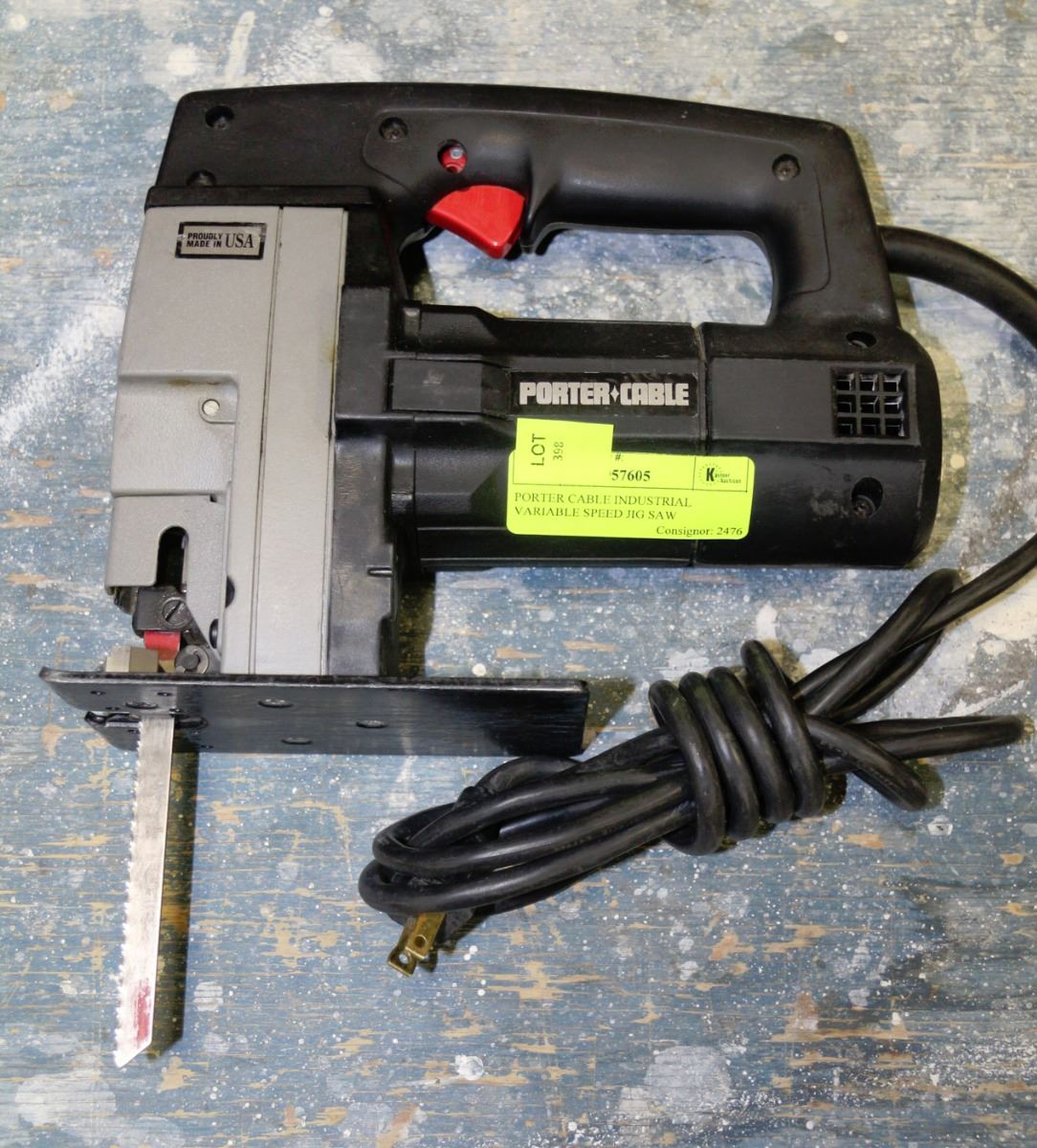 PORTER CABLE INDUSTRIAL VARIABLE SPEED JIG SAW
