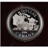 1981 STEAM LOCOMOTIVE CASED PROOF SILVER $1