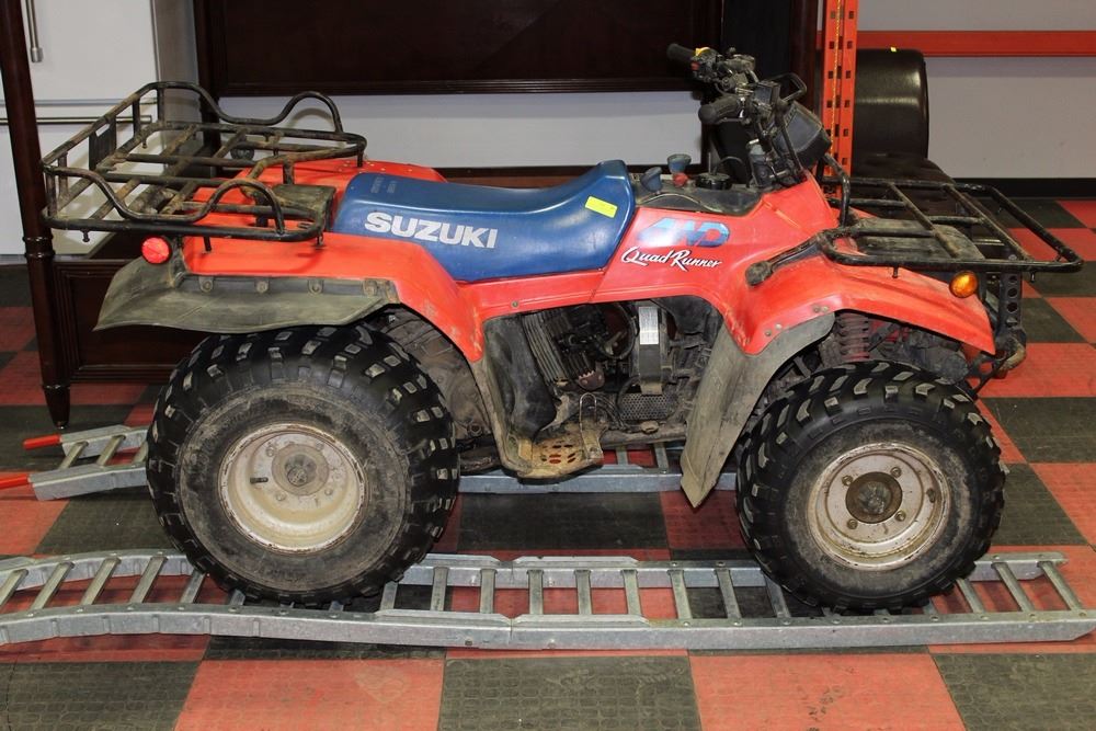 SUZUKI 1994 250 -4X4 QUAD WITH WINCH,5SPD,HI-LOW