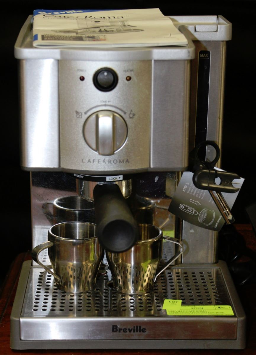 BREVILLE CAFE ROMA ESPRESSO/CAPPUCINO MACHINE