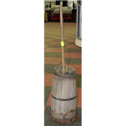 ANTIQUE BUTTER CHURN