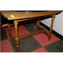 WOOD END TABLE