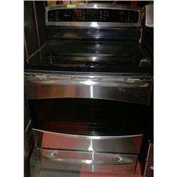 GE PROFILE 4 BURNER & WARMER CERAMIC TOP