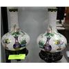 Image 1 : PAIR OF CLOISONNE VASES