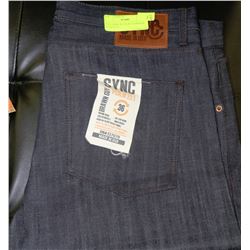 SYNC MADE IN USA BLUE DENIUM JEANS SZ 36