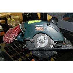 BLACK & DECKER WOOD HAWK - SET UP FOR CONCRETE