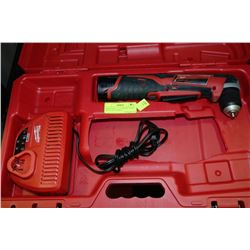 MILWAUKEE 12V VARIABLE SPEED RIGHT ANGLE DRILL