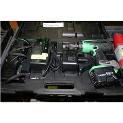 HITACHI EB1812 18V RECHARGEABLE DRILL & FLASHLIGHT