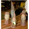 Image 1 : SET OF 4 ORNAMENTAL WIZARDS