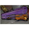 Image 1 : VINTAGE CONSERVATORY VIOLIN WITH BOW IN CASE