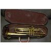 Image 1 : VINTAGE BRASS RICHMOND TRUMPET WITH CASE