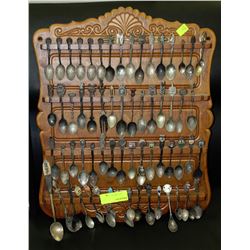 VINTAGE ESTATE SPOON COLLECTION-MOSTLY SILVER