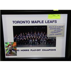 DOUG GILMOUR AUTHENTIC AUTOGRAPH