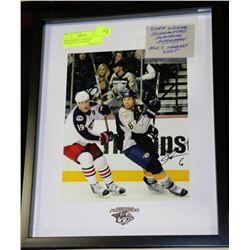 SHEA WEBER GUARANTEED AUTHENTIC AUTOGRAPH