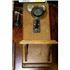 Image 1 : VINTAGE ESTATE OAK WALL PHONE