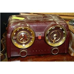 VINTAGE ESTATE CROSLY BAKELITE RADIO