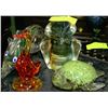 Image 1 : COLLECTION OF FOUR ASSORTED ART GLASS ANIMALS