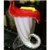Image 1 : ART GLASS HORN OF PLENTY
