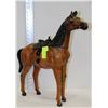 Image 1 : 2' LEATHER HORSE STATUE