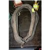 Image 1 : ANTIQUE LEATHER HORSE COLLAR