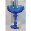 Image 1 : BLUE SIGNED FENTON CANDY DISH