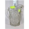 Image 1 : VERY ORNATE CRYSTAL PITCHER