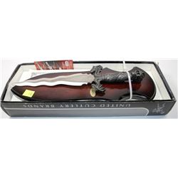 UNITED CUTLERY KIT RAE FANTASY KNIFE"KRIS BLADE