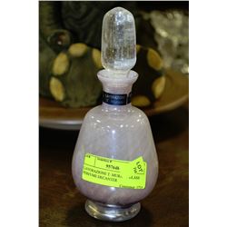 LAVORAZIONE T. MURANO GLASS PERFUME DECANTER