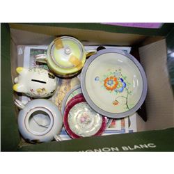 ESTATE BOX OF ASSORTED CHINA