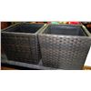 Image 1 : LARGE PLANT CONTAINER X2
