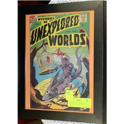 MYSTERIES OF UNEXPLORED WORLDS #11 FRAMED COMIC