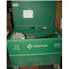 Image 1 : LARGE GREEN LEE JOB BOX WITH ASSORTED TOOLS &