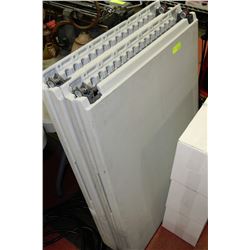 PAIR OF PLASTIC FOLDING TABLES