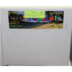 BOX OF TROPICAL LIP BALM WITH 4 FLAVORS INCLUDING