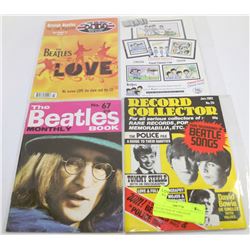 COLLECTION OF 4 BEATLES RELATED MAGAZINES
