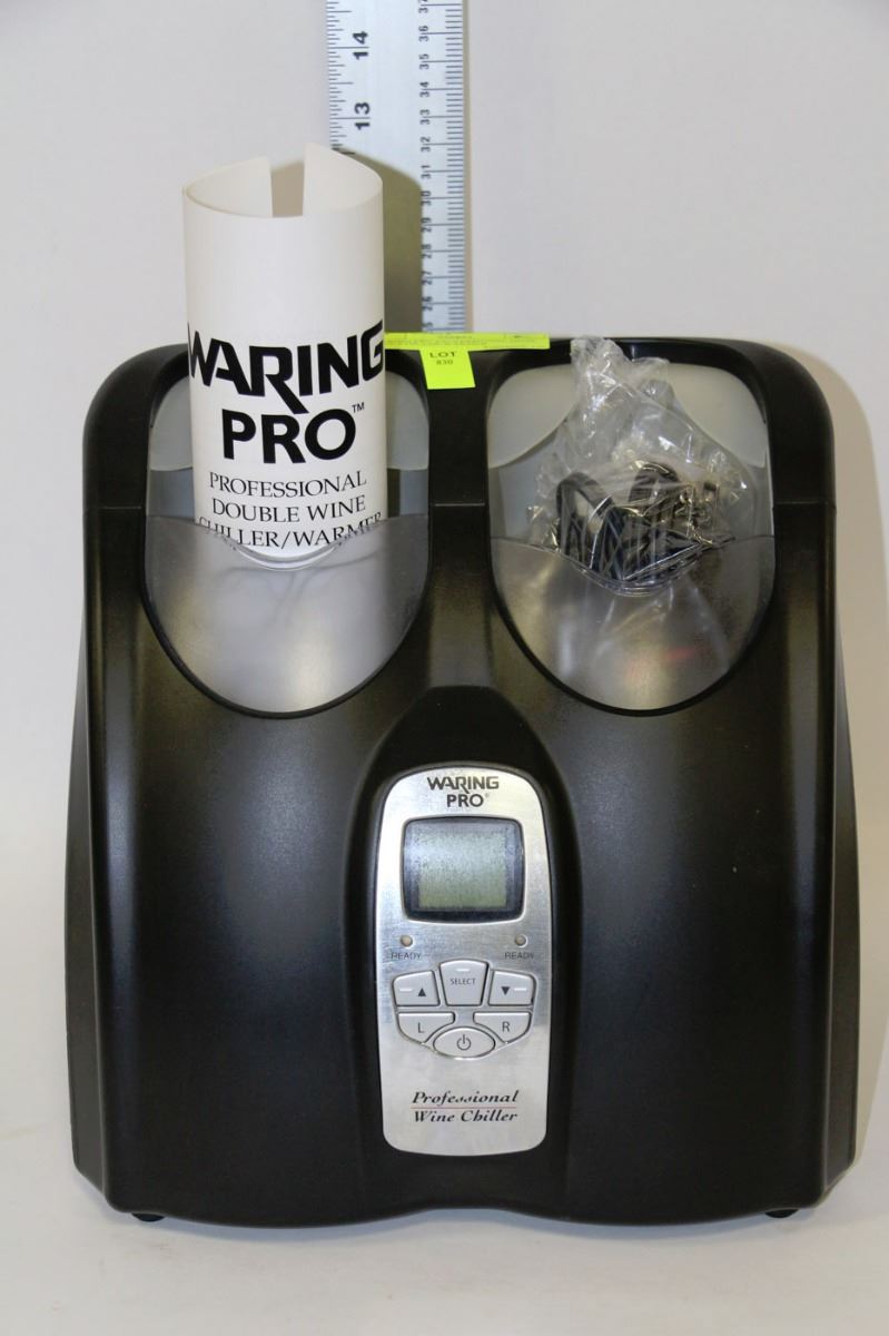WARING PRO PROFESSIONAL DUAL WINE CHILLER/WARMER