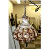 Image 1 : HANGING POTTERY VINTAGE LAMP MADE IN GERMANY