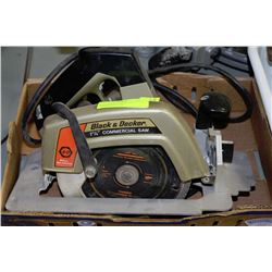 BLACK AND DECKER 7 1/4 COMMERCIAL SAW