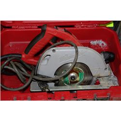 MILWAUKEE CIRCULAR SAW WITH CASE