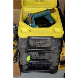 4 ASSORTED GLASS LIFTERS WITH CASES