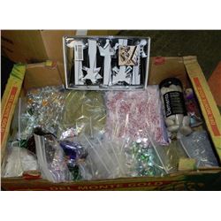 FLAT WITH DECORATIVE SAND,BEADS,CRYSTALS & ROCKS